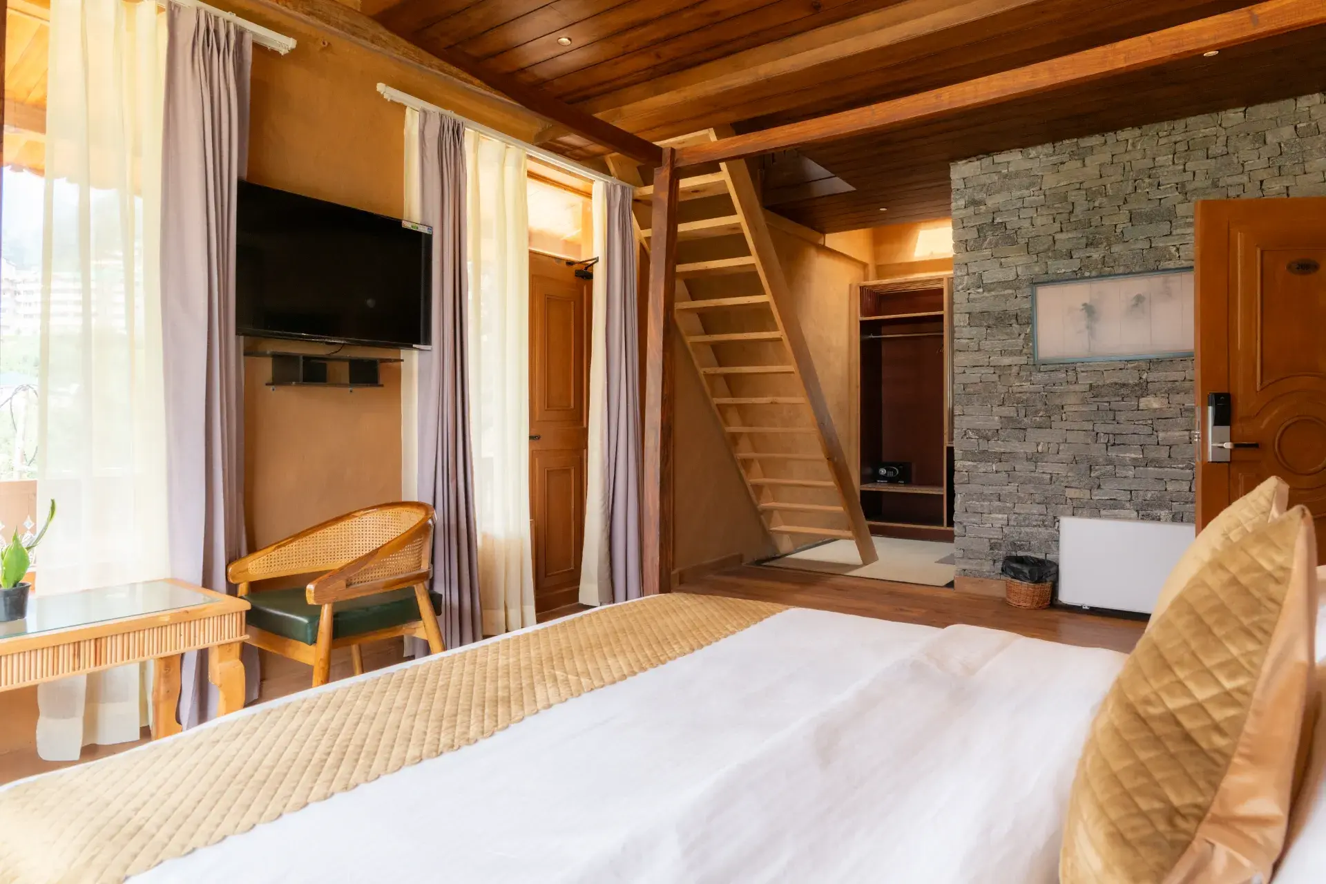 Ghar, Family Suit | With Attic Area | With Balcony - View 6